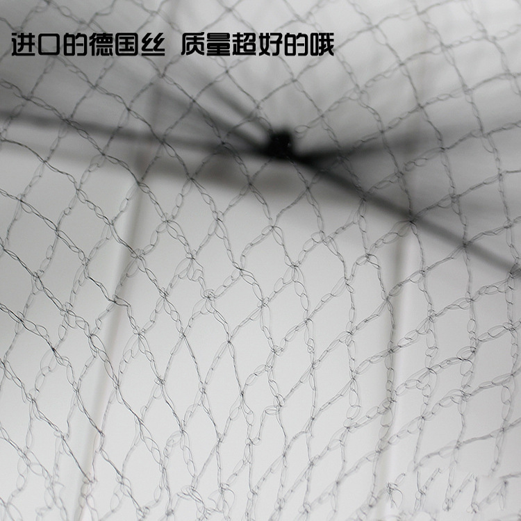 Full size black high elastic ultra-fine invisible hair net net pocket stewardess catering ballet dance hair net