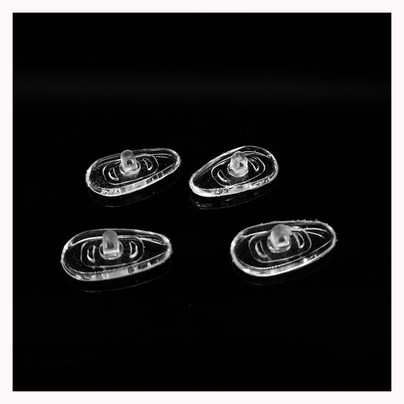 Silicone Nose Pad Factory Direct Lightweight Non-slip Silicone Screw Type Glasses Frame Accessories Nose Pad Stipules G15
