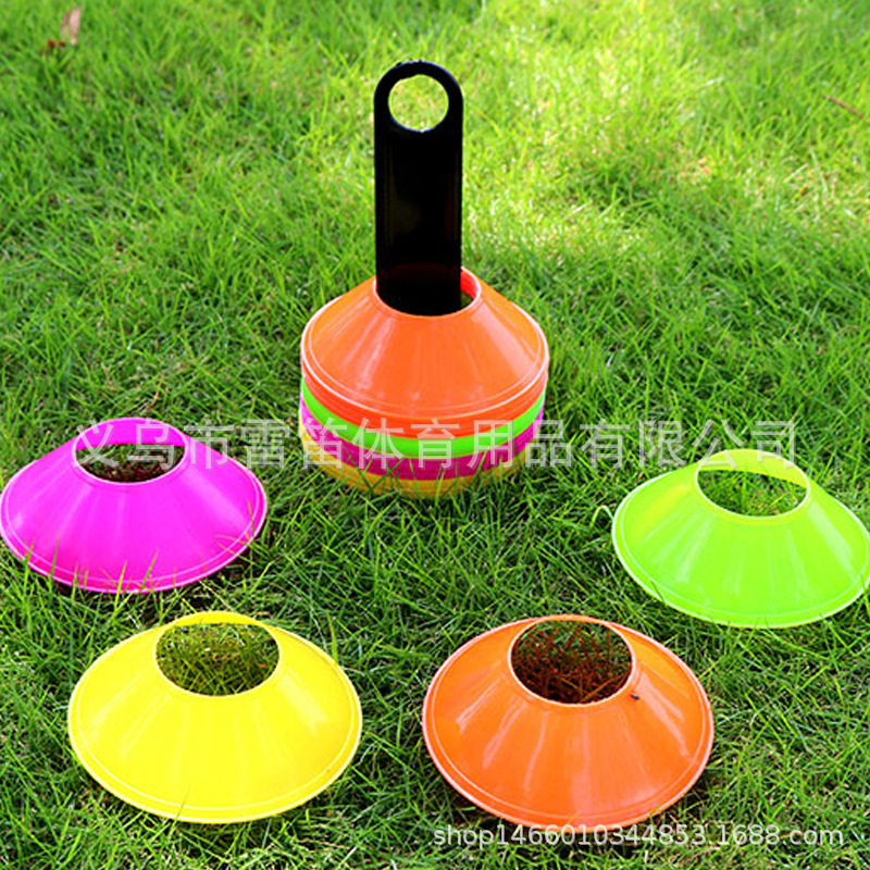 Знак для тренировки футбола Мини маленький круглый знак для игрушек в детском саду препятствие дорожный знак угловой знак оптом