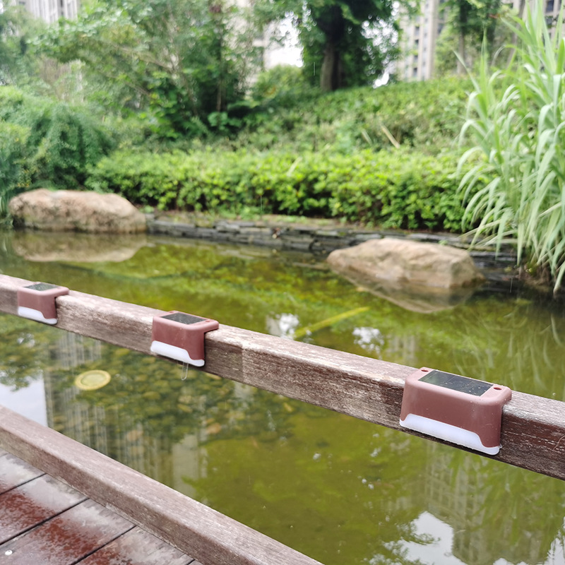 Solar Step Light, Step Light, Led Aisle Light, Fence Light, Outdoor Garden Landscape Light, Courtyard Stair Light