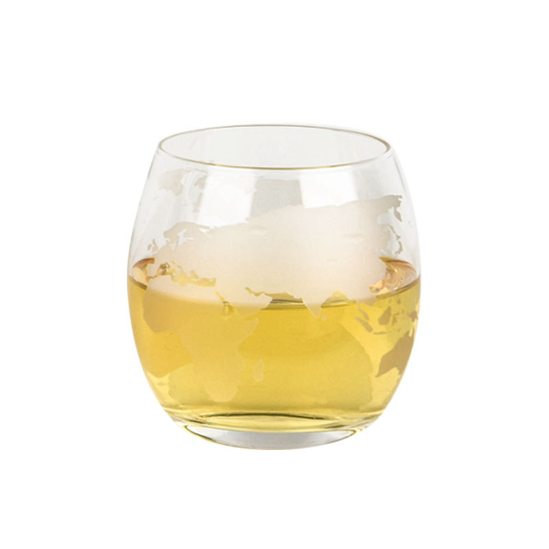 Creative spherical whiskey bottle wine glass wine pot suit map decanter household wine separator wine set Wholesale