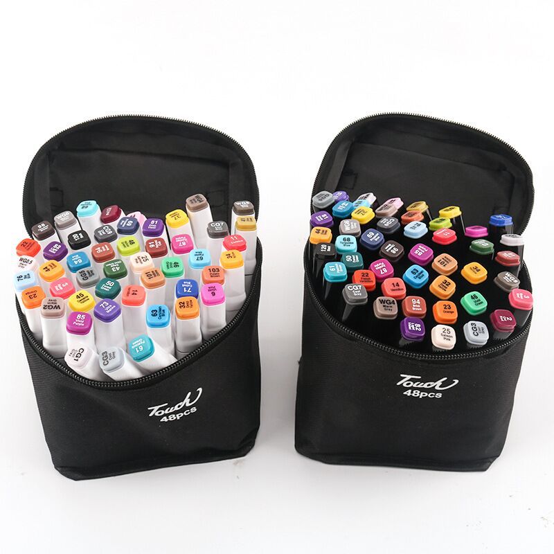 Производство многоцветных двусторонних маркеров для ткани, детское рисование, художественные занятия