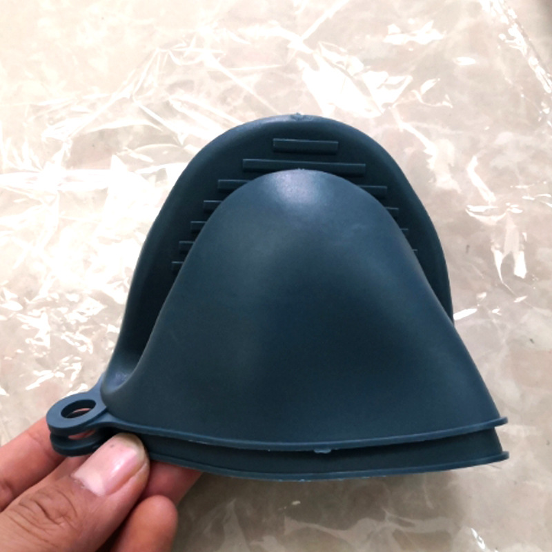 [Source Manufacturer] Thickened Silicone Anti-scalding Gloves Microwave Heat Insulation Hand Clip High Temperature Oven Gloves