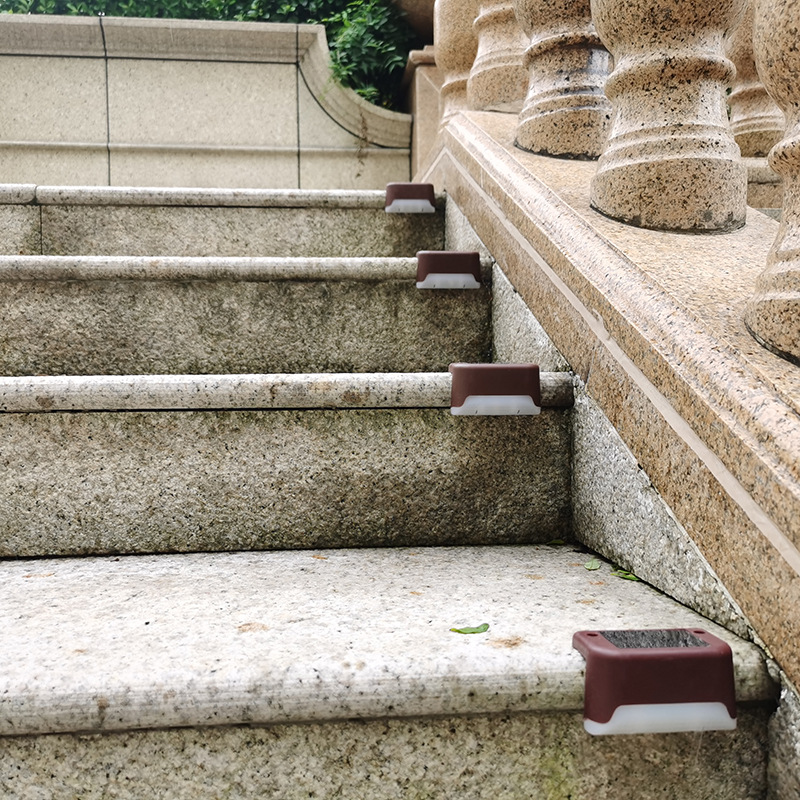 Solar Step Light, Step Light, Led Aisle Light, Fence Light, Outdoor Garden Landscape Light, Courtyard Stair Light