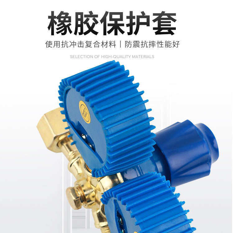 Factory direct supply shockproof pressure reducer meter oxygen meter acetylene meter propane meter argon meter anti-fall pressure reducing valve shockproof meter