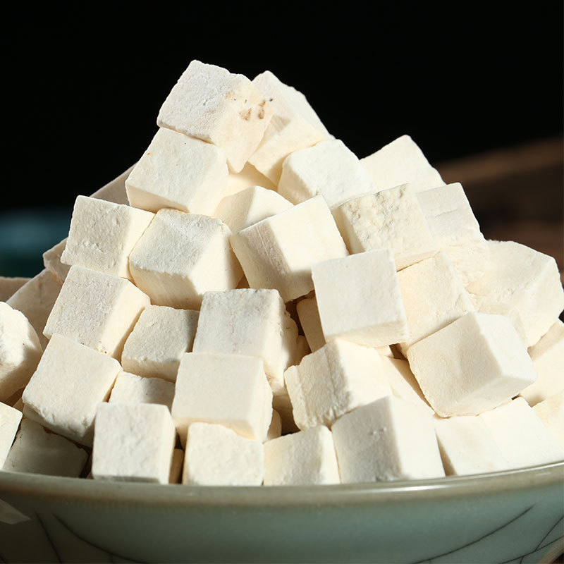 Poria Cocos, Poria Cocos Cubes, Chinese Medicinal Materials, Poria Cocos, Valet Powder, Source Manufacturer, Large Quantity, Various Cold Backs