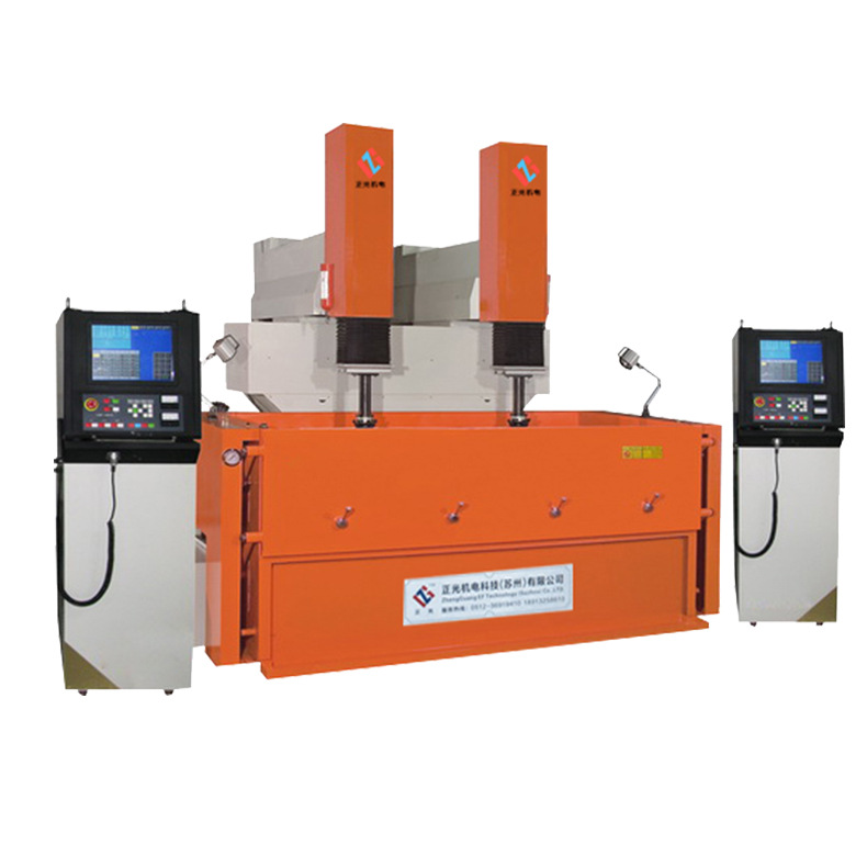 CNC manufacturers supply CNC double-headed electric spark forming machine multi-axis CNC electric spark forming machine