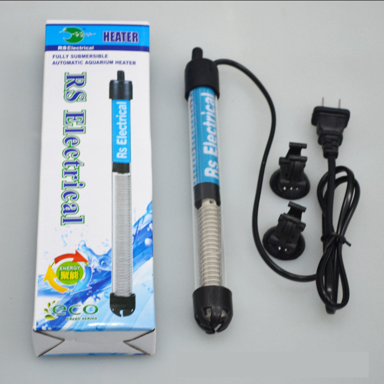 RS Risheng Fish Tank Heating Rod Automatic Thermostat Heater Aquarium Mini Heater Tortoise Heating Rod