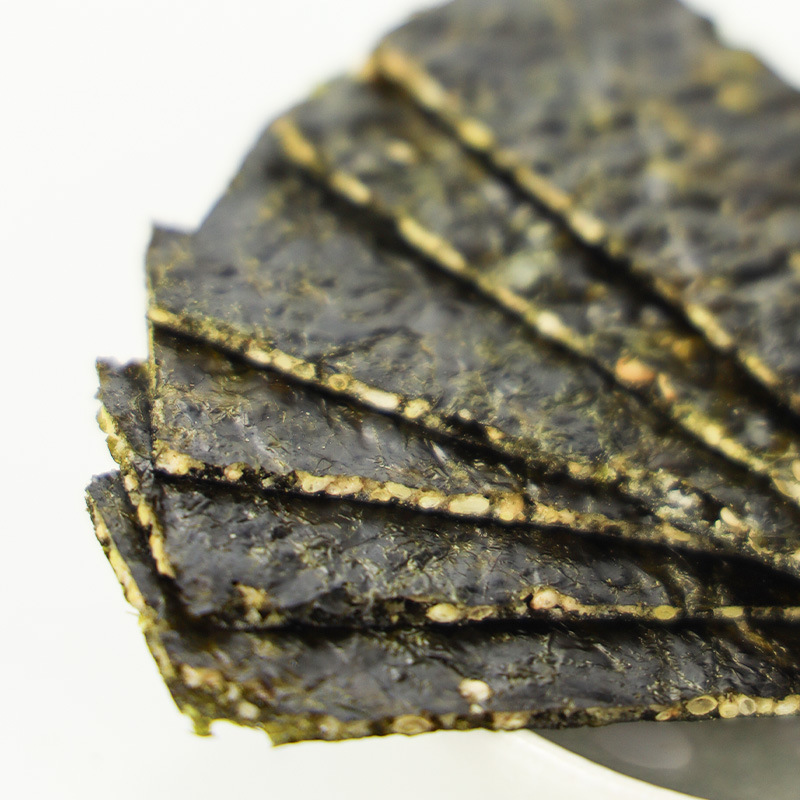 Moss Xiao Er Sesame-Filled Seaweed Slices 40g Canned Seaweed Sandwich Crispy Kidsren's Snacks Snack Food Delivery