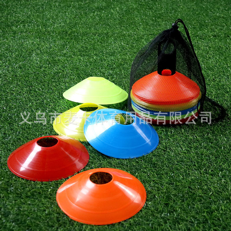 Logo Disc Football Training 18g Logo Disc Logo Cone Obstacle Football Training Equipment Equipment Round Mouth Cone Disc