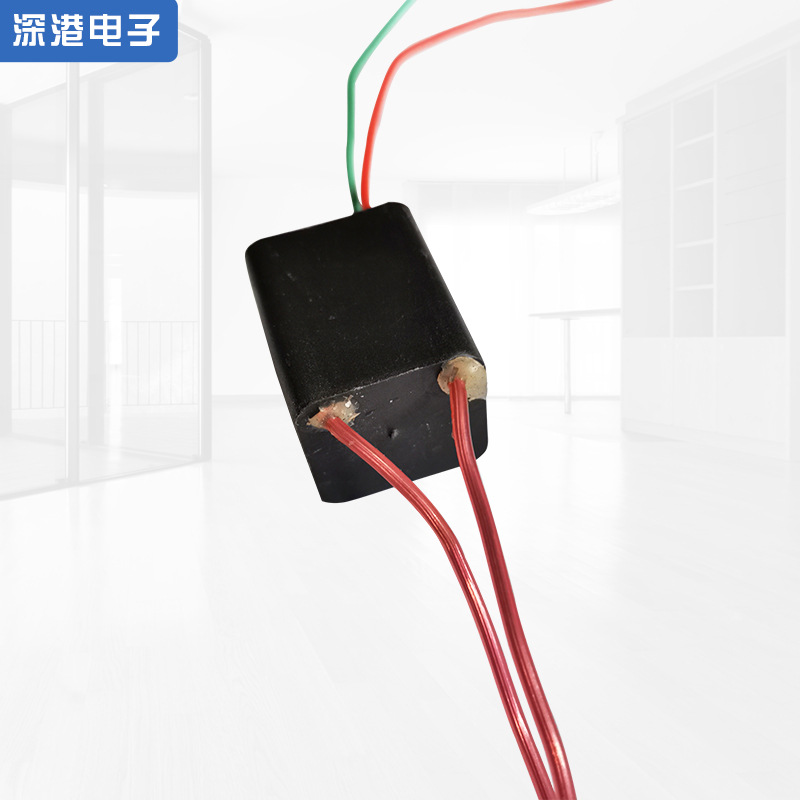Small volume pulse high voltage igniter 3.6V DC High Voltage package generator cigarette light paper high voltage module