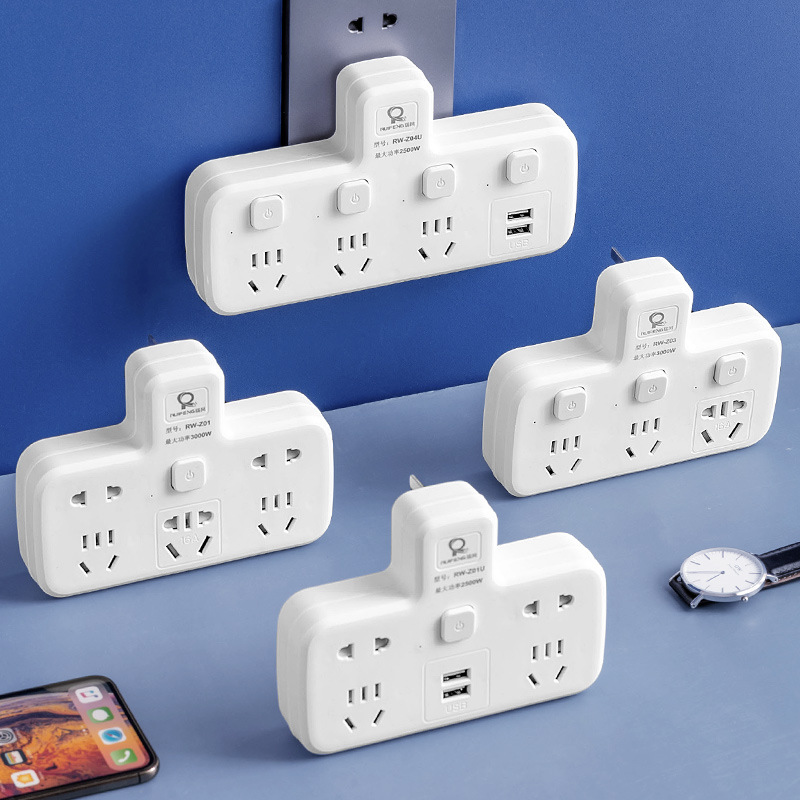 Многофункциональный USB преобразователь высокой мощности, один в многопортовый беспроводной разъем 16A