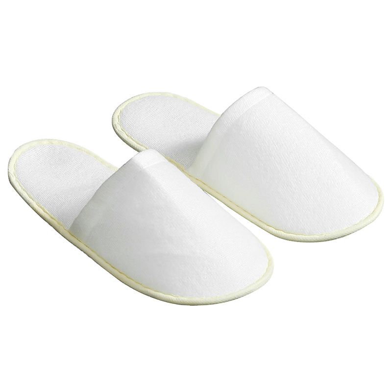 Hotel disposable slippers thin bottom hospitality home travel portable folding hotel beauty salon shoes wholesale Hotel