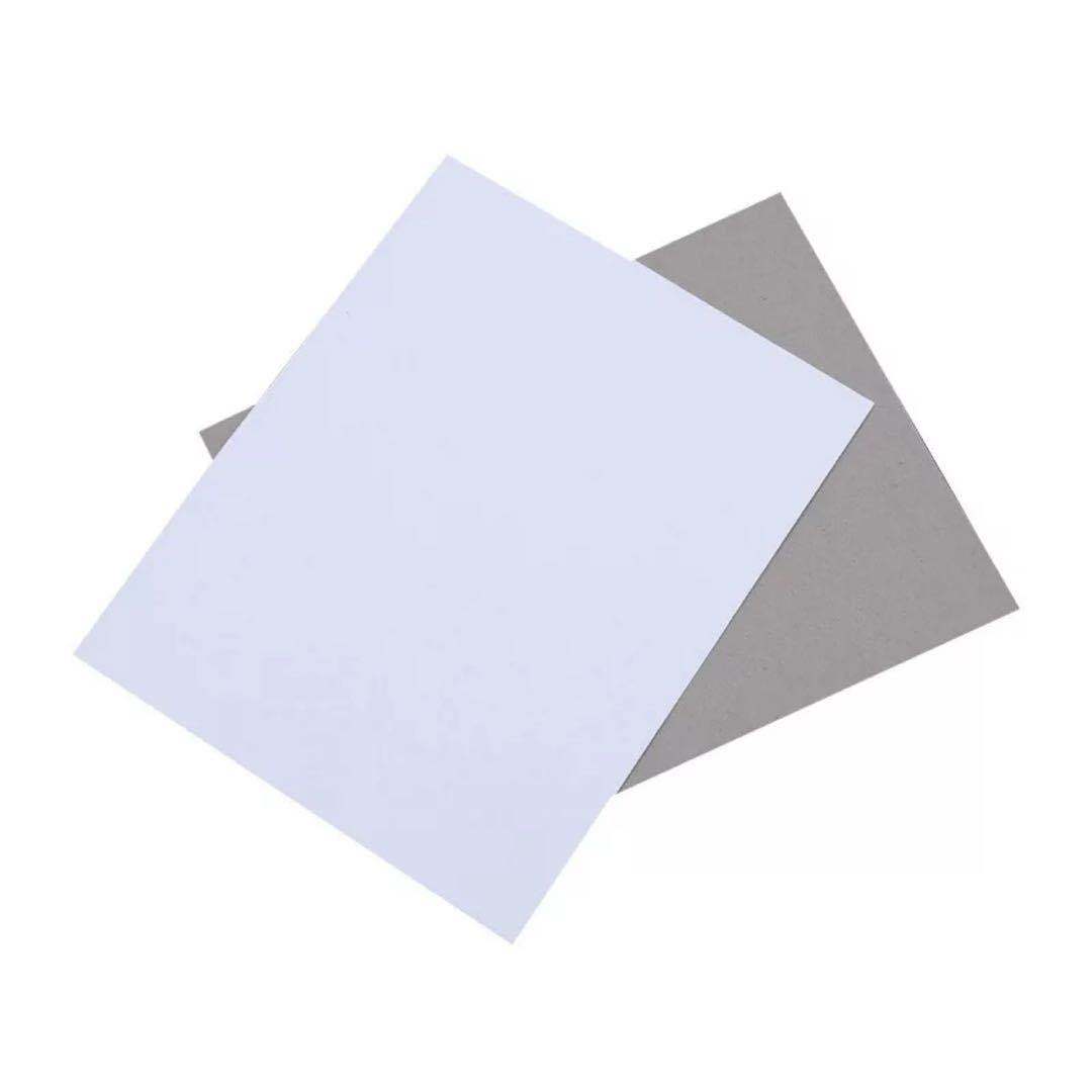 250g-400g Single-sided White Card Double-sided White Gray Board Paper Bag Clothes Socks Scarf Cardboard