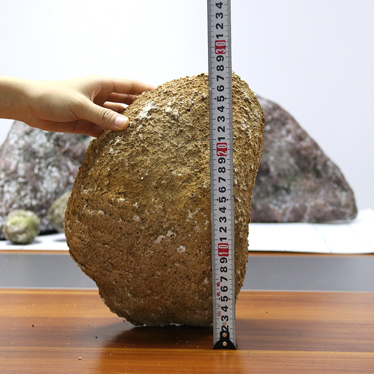 Simulation Stone Simulation Drum Moss Block Props Foam Snow Wave Stone Shooting Props Garden Rock Landscaping Stone