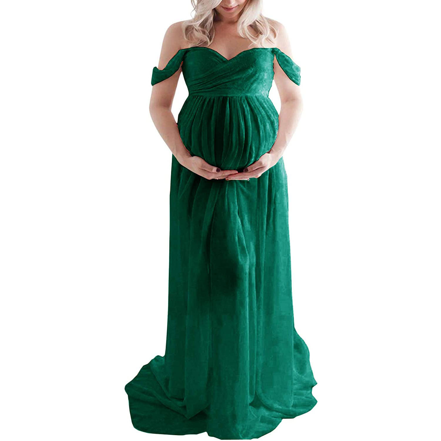 AliExpress Ebay Pregnant Women's Portrait Dress Foreign Trade Pregnant Women's Long Dress 1872