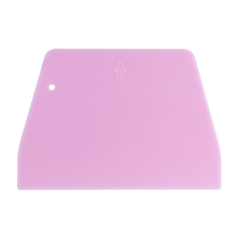 Baking Tools Plastic Scraper Trapezoidal Scraper Small Cream Cake Dough Cutter Baking Scraper