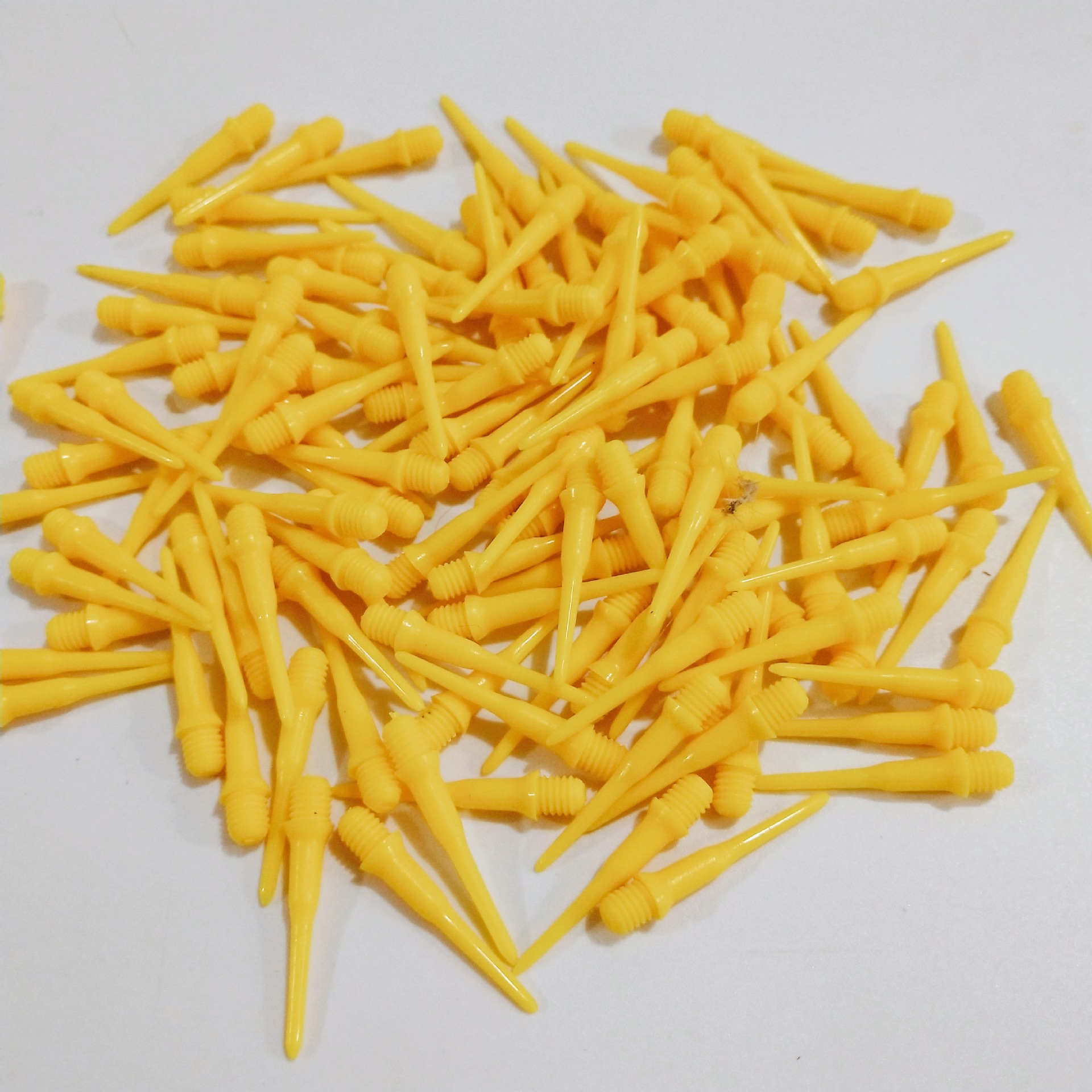 2Ba Digital Dart Head Safety Plastic Head Dart Tip Safety (Soft) 27mm Long Black/White