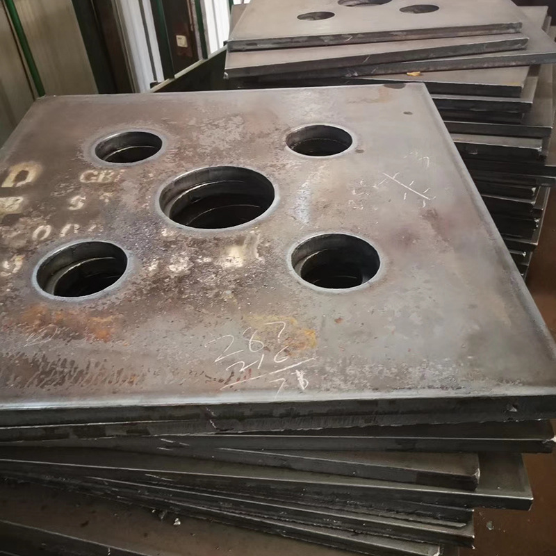 Wugang Nm500 Wear-Resistant Steel Plate Medium Thick Wear-Resistant Steel Plate Cutting Retail Steel Plate Cutting Bridge Bracket in Stock