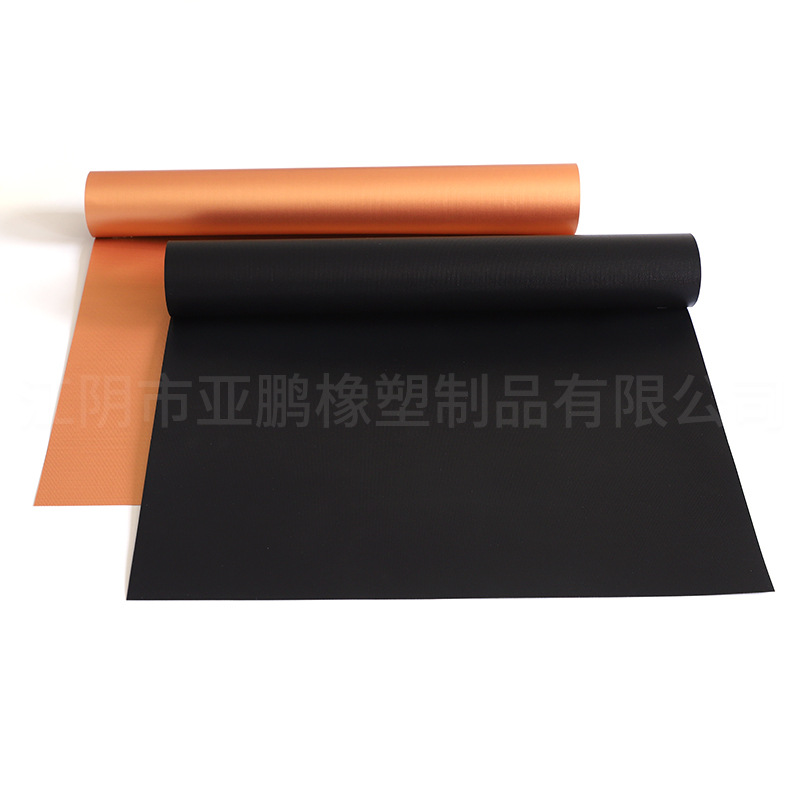 In Stock 0.2mm Thick Non-Stick Barbecue Mat Teflon High-Temperature Resistant Cloth Bbq Grill Mat Black Copper Color Wholesale