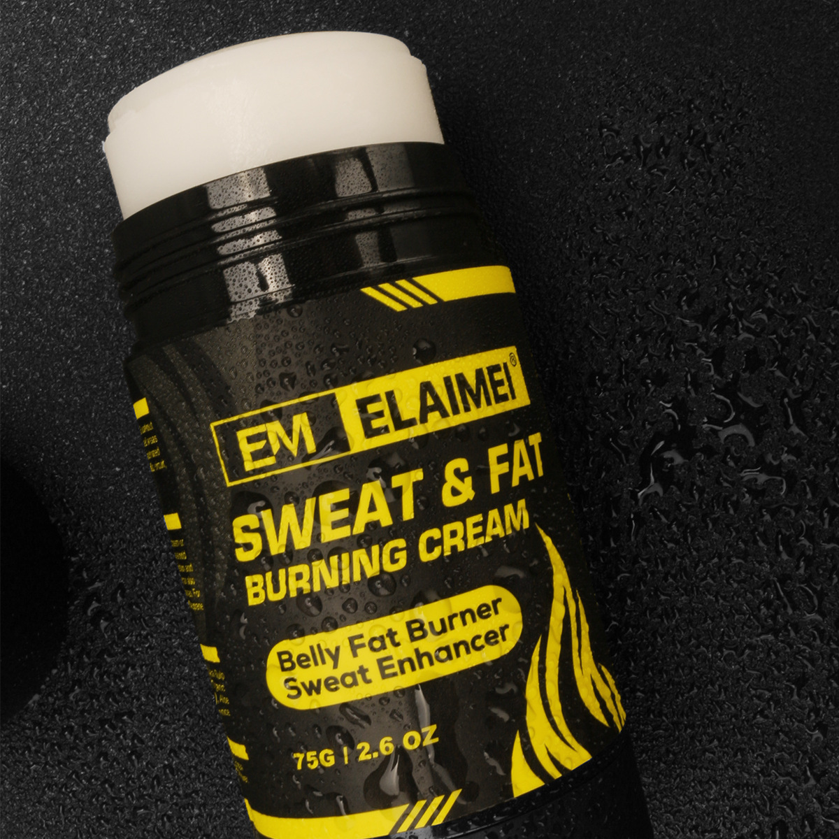 Foreign Trade Elaimei Rotating Abdominal Muscle Cream Burning Cream 75g