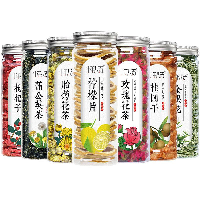 Canned Flower Tea, Bottled Herbal Tea Combination, Supermarket Flower Tea, Chrysanthemum, Mulberry, Goji Berry Tea, Fruit Tea Wholesale