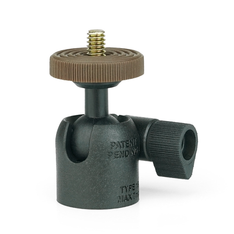 Q29 nylon spherical gimbal camera mobile phone Universal rotation stable portable bracket hot shoe gimbal accessories 1/4