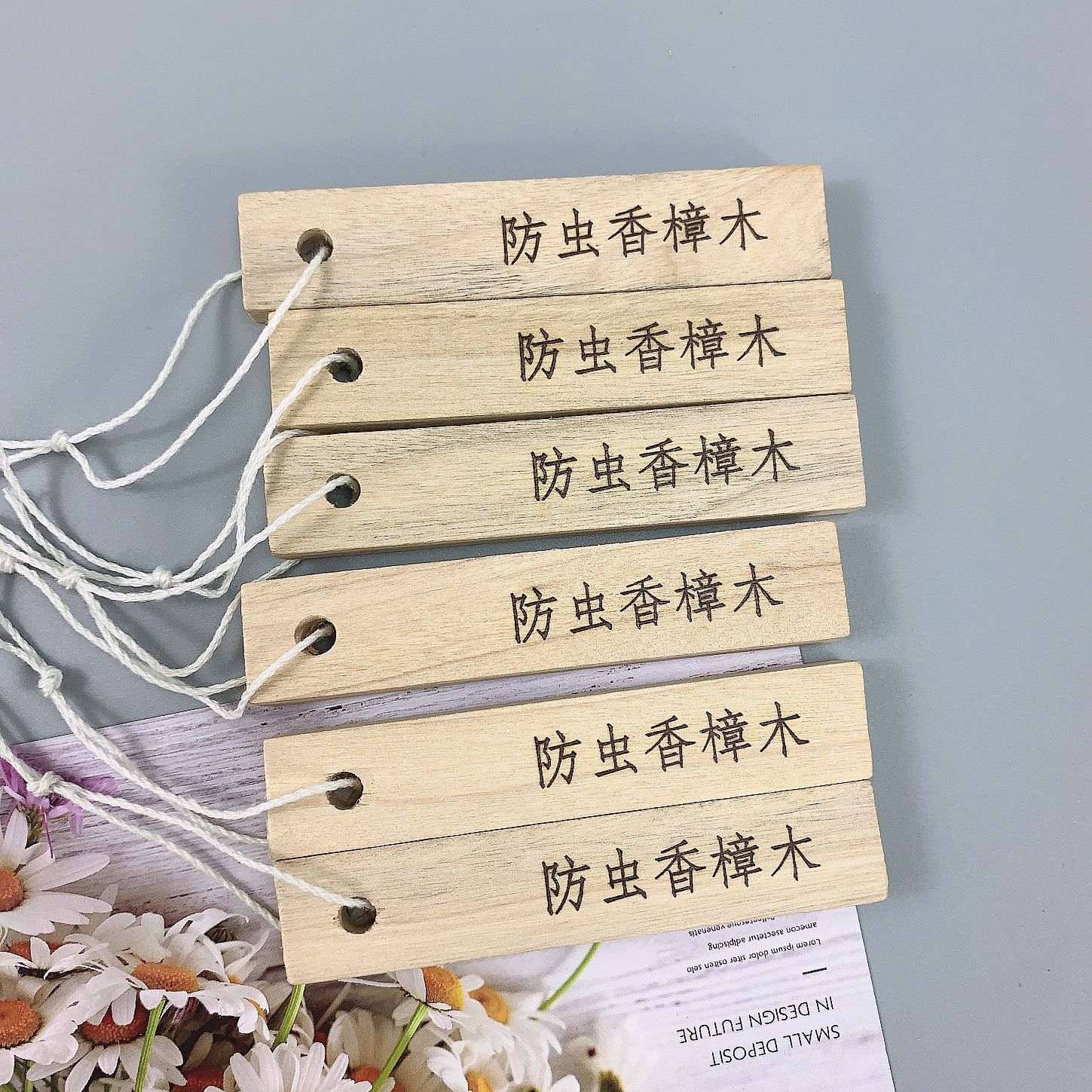 Camphor wood strips camphor wood blocks camphor wood strips 10*2*1cm insect-proof camphor wood bulk moth-proof moisture-proof odor removal