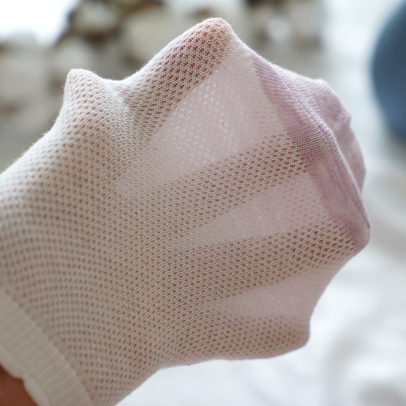 Wholesale children's socks white thin spring and autumn summer mesh breathable girls socks cotton student Socks Socks New Style