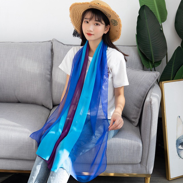 Шарф для тела, женский, шаль, тонкий пляжный шарф, имитация шелка, этикеточный шарф