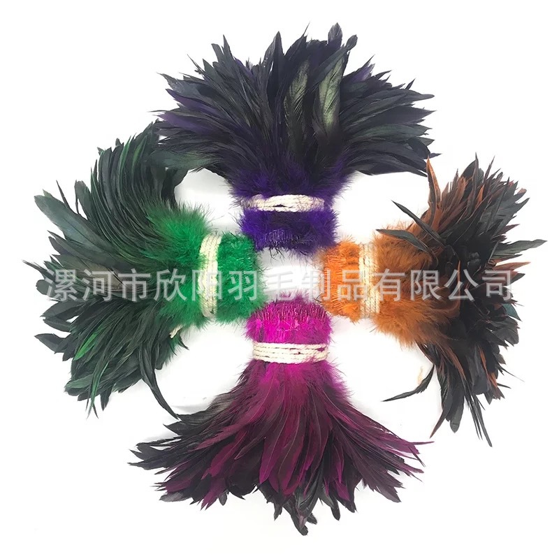 DIY перья для одежды 15-20 см, декор для ловца снов, палочка для кота, цветные перья, ювелирные изделия