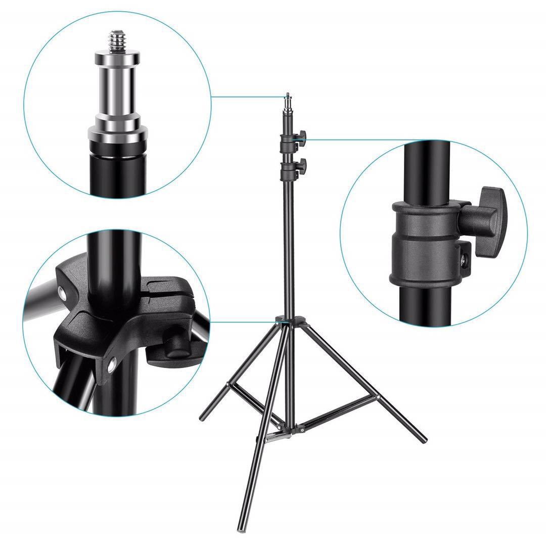 1.6 meters 2.1 meters tripod thermometer lamp holder anchor folding lamp holder live tripod floor stand