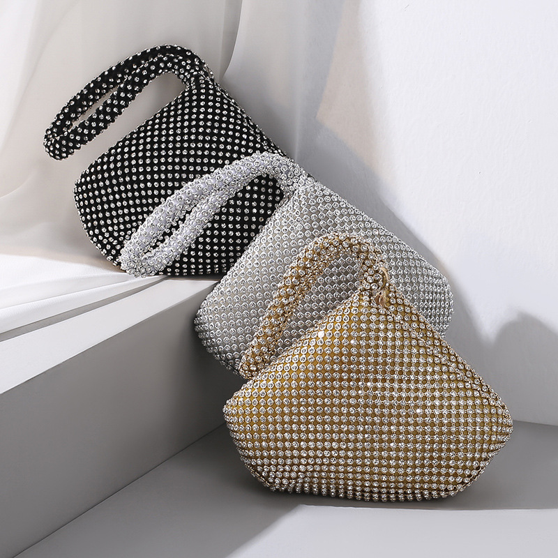 Фабричная вечерняя сумка ручной работы с ринestones, вечерняя сумка для банкетов, женская сумка, маленькая