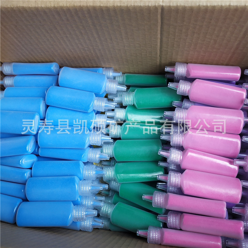 Factory Direct Supply Bottled Colored Sand Bottled Colored Sand Wholesale Kidsren's Colored Sand 35g 40g Sand Painting Colored Sand Painting Sand