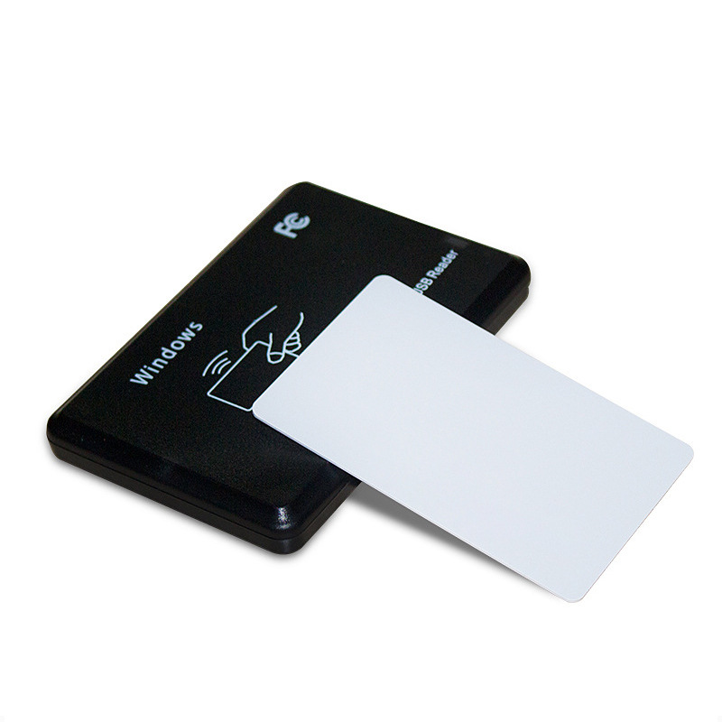 in stock-ic white card m1 chip plus film access card wholesale campus electricity card attendance card school nfc white card