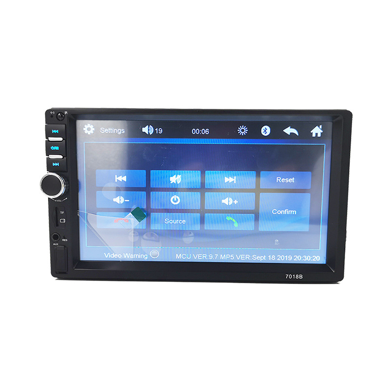 7-inch large screen car MP5 player card U disk Android Apple internet Bluetooth hands-free reversing image