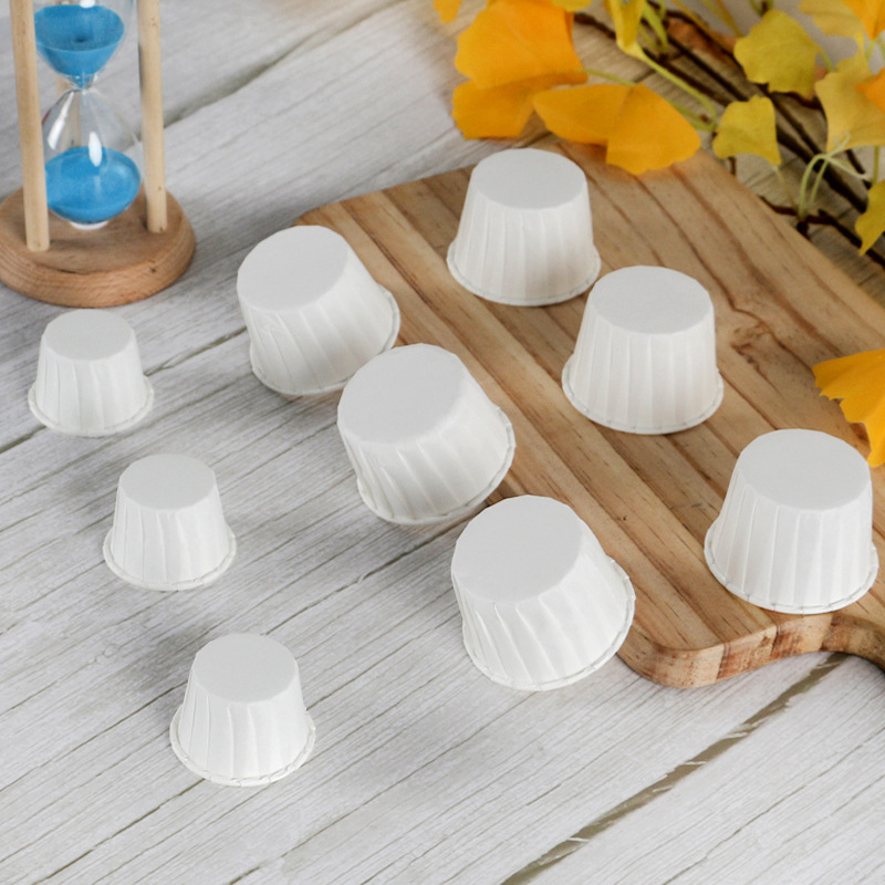Cross-Border Roll-Top Paper Cup Ounce Cup Baking Cup Cake Cup 3028 4035 5039