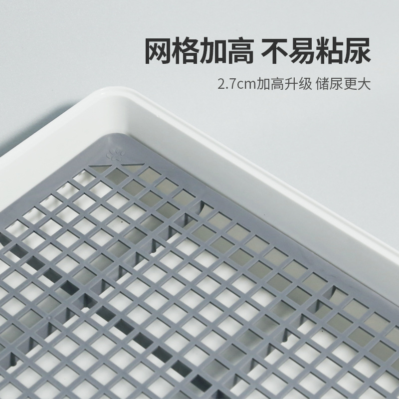 Yu Pet Dog Large Extra Large Indoor Simple Small Size Dogs Flat Dog Toilet Anti-Pee with Column