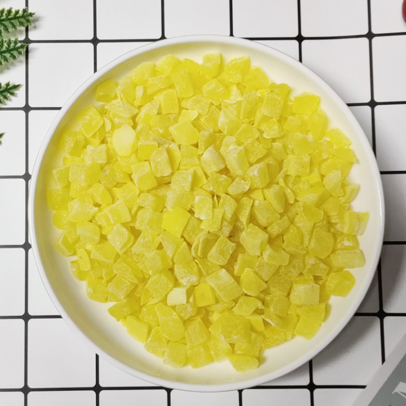 Diced papaya grain papaya crushed oats ingredients diced papaya dried flower and fruit tea baking raw materials bulk wholesale