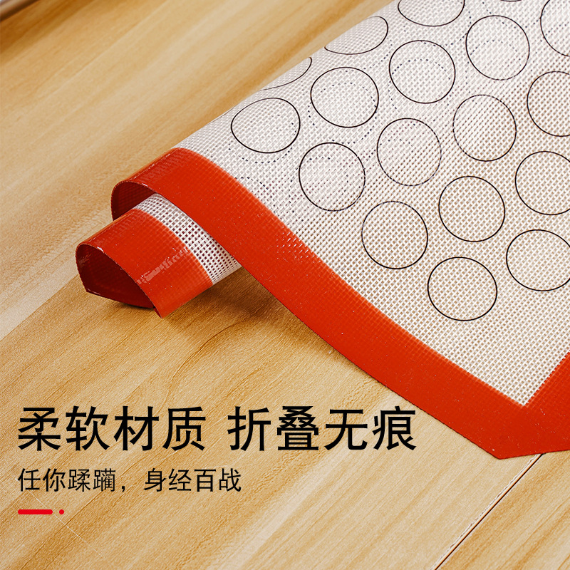 Spot Silicone Baking Mat Multifunctional Silicone Oven Mat High Temperature Resistant Non-Stick Oven Mat Silicone Barbecue Barbecue Mat