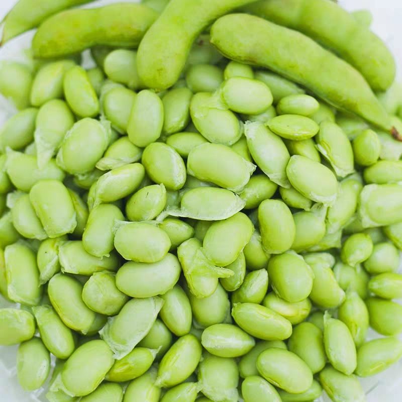 2.5kg Free Shipping, Fresh and Tender Edamame, Farm-Grown Shelled Raw Edamame, Freshly Picked Green Soybeans, Seasonal Vegetables