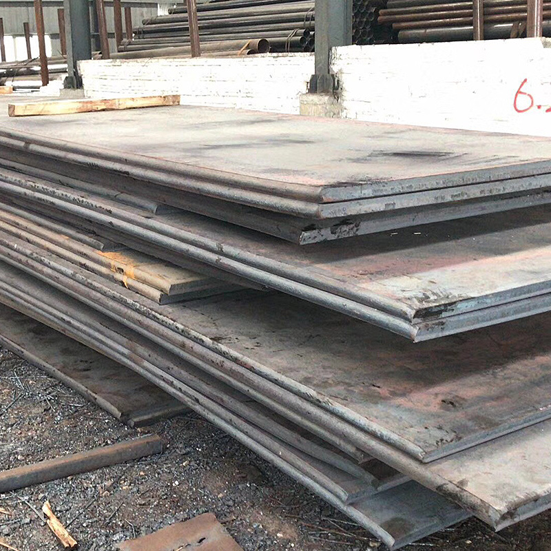 Q345B Shao Steel Hot-Rolled Medium-Thick Plate Low-Alloy High-Strength Steel Plate Q355B Manganese Plate Weather-Resistant Steel Plate Cutting and Processing