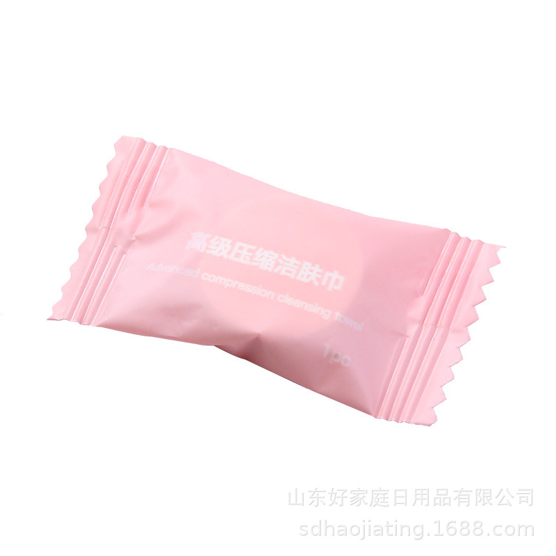 Manufacturer Compressed Towel Disposable Towel Vegetable Fiber Towel Travel Outdoor Supplies Wholesale