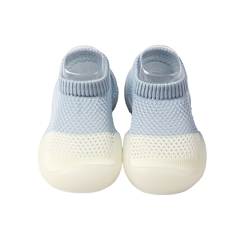 Summer Baby Floor Socks, Kidsren's Soft-Soled Non-Slip Floor Shoes, Men's and Women's Toddler Shoes, Breathable Thin Mesh Socks