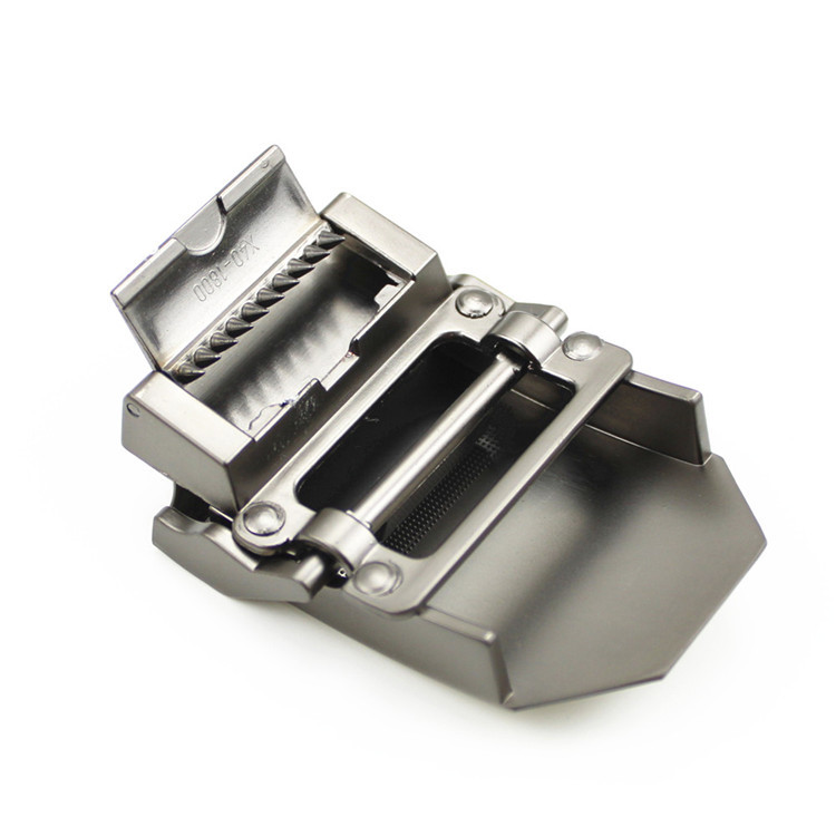 Manufacturer's Trendyy Trouser Belt Head, Light Plate with Laser Logo, Nylon Bag Buckle, Fashionable Casual Webbing Belt Buckle Head