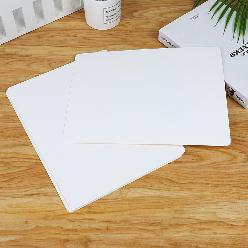 Specifications can be customized professional production of white card double-sided white single-sided white rounded clothes socks scarf cardboard liner