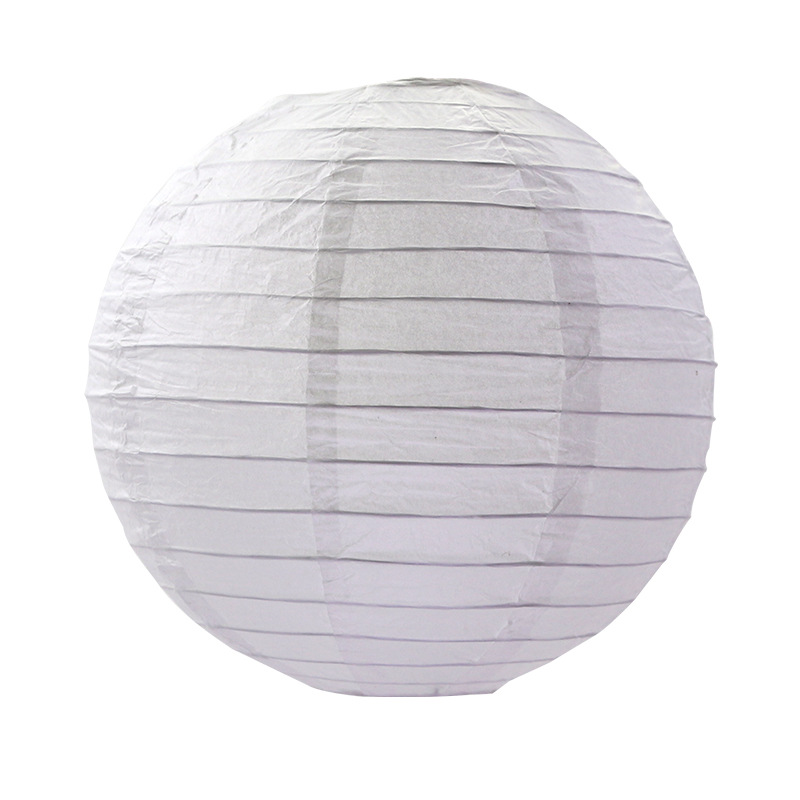 Wholesale handmade round colored paper lanterns Mid-Autumn Festival New Year's Day Spring Festival party shopping mall decoration festive supplies