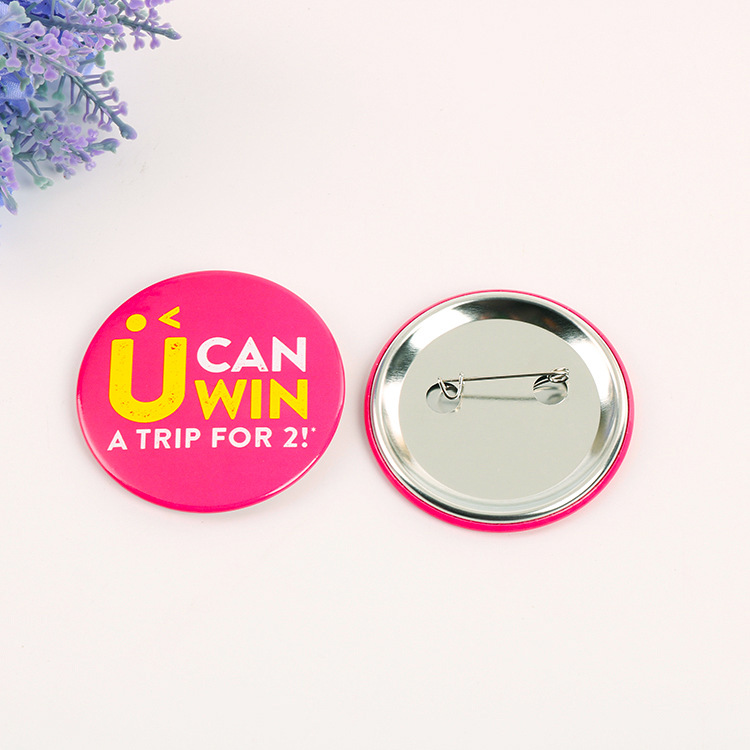 Creative Tinplate Badge Customized Student Cartoon Animation Badge Advertising Event Badge Manufacturer