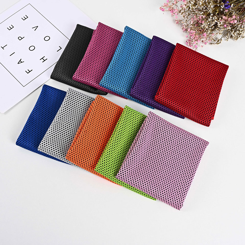 Foreign Trade Factory Cold Sports Towel Quick-Drying Outdoor Cooling Towel Fitness Running Sweat Ice Towel Plus Logo