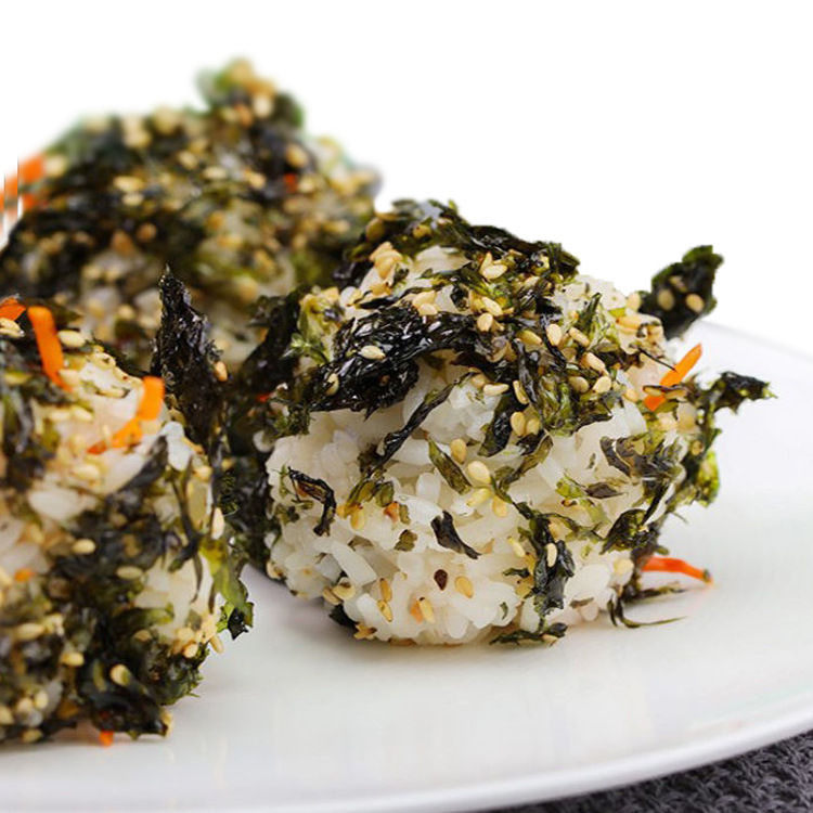 Qianxianwu Sesame Bibimbap Seaweed Shredded Seaweed Rice Balls Commercial Bibimbap Kidsren's Snacks 250g Shredded Seaweed Wholesale